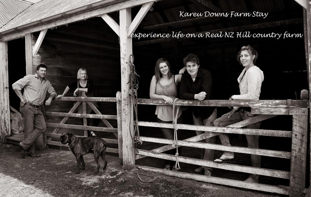 Karetu Downs Farm Stay Hawarden Eksteriør bilde